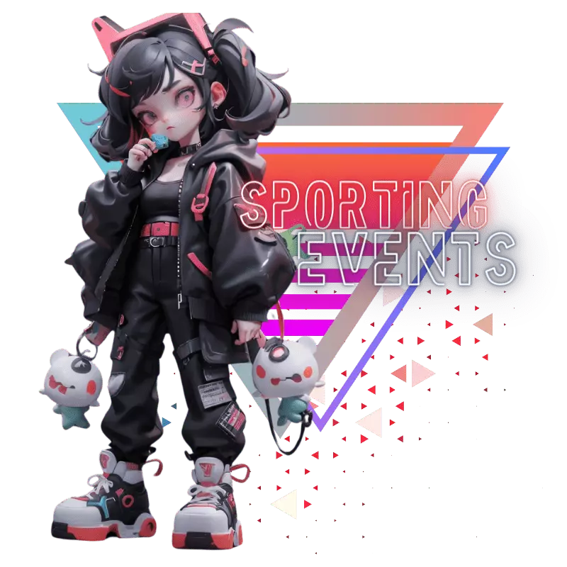 AT99體育投注主題形象視覺，呈現國際體育賽事的科技風格設計